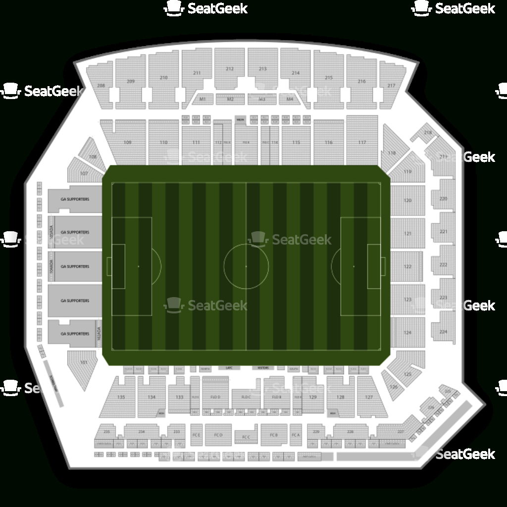 Your Ticket To Sports, Concerts &amp;amp; More | Seatgeek - Banc Of California Stadium Map