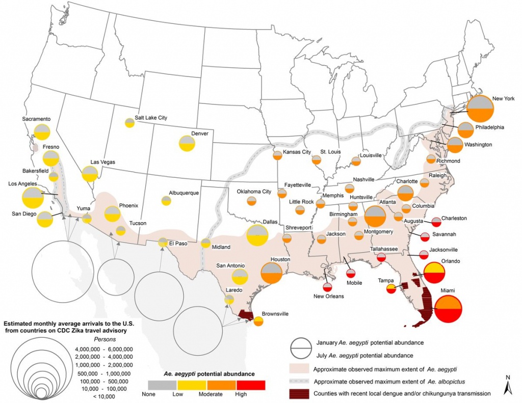 Zika In The United States, Explained In 9 Maps - Vox - Zika Florida Map